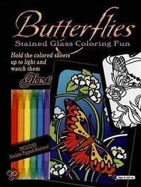 Kleurboek over vlinders van Ed Sibbett jr.